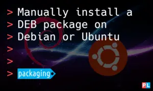 ubuntu install deb package